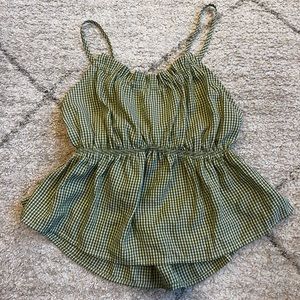 Pacsun L.A. Hearts Tie Back Babydoll Tank in size large - NWT!